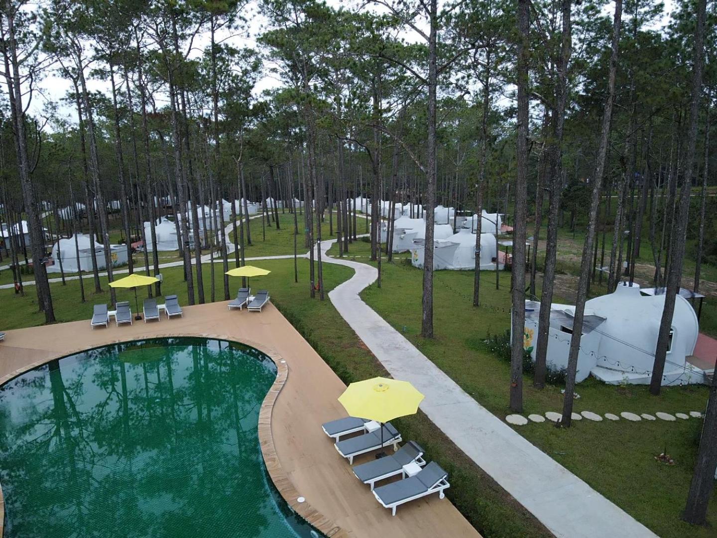 Romdoul Kirirom Resort By Ehm Kampong Speu Eksteriør bilde